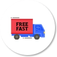 Free & Fast Delivery